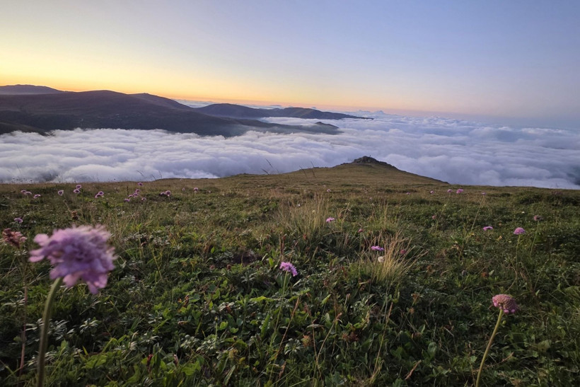 Gümüşhane’de gören mest oldu: Adeta bir sis denizi - Resim: 4