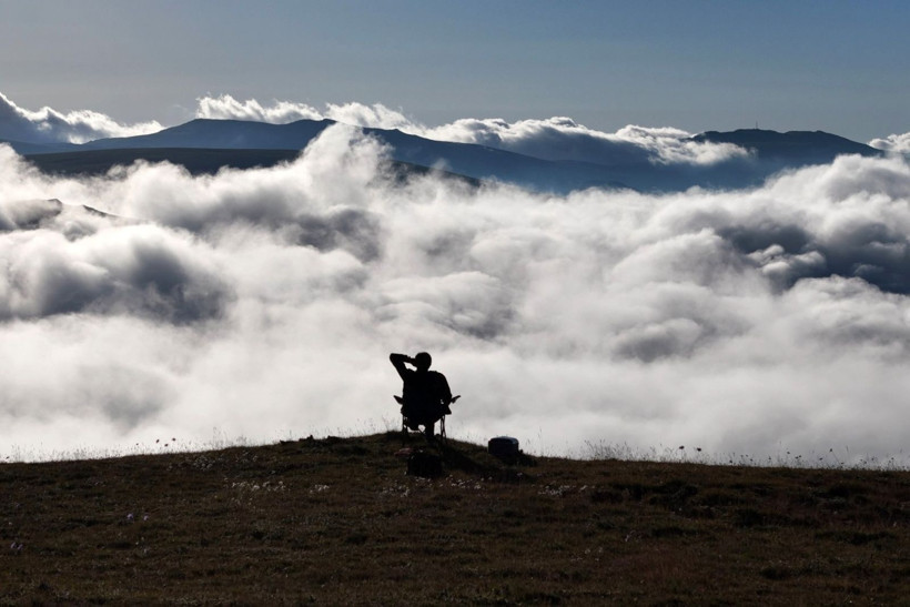 Gümüşhane’de gören mest oldu: Adeta bir sis denizi - Resim: 5