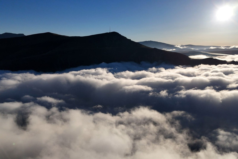 Gümüşhane’de gören mest oldu: Adeta bir sis denizi - Resim: 7