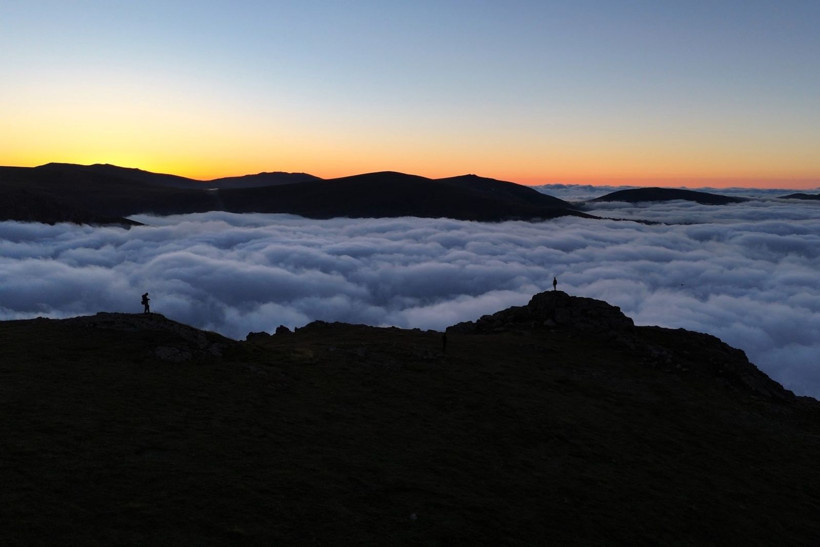 Gümüşhane’de gören mest oldu: Adeta bir sis denizi - Resim: 12