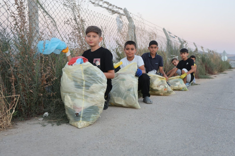 Hatay’da 12 yaşındaki Miraç’tan örnek hareket: “Ben başladım sıra sende” - Resim: 1