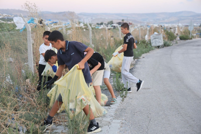 Hatay’da 12 yaşındaki Miraç’tan örnek hareket: “Ben başladım sıra sende” - Resim: 3