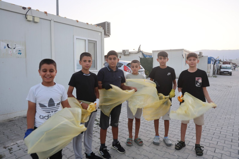 Hatay’da 12 yaşındaki Miraç’tan örnek hareket: “Ben başladım sıra sende” - Resim: 7