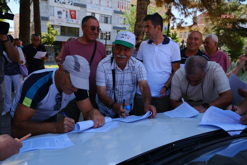 Köylülerden bentonit isyanı: 'Beyazlık istemiyoruz, yeşillik istiyoruz' - Resim: 9