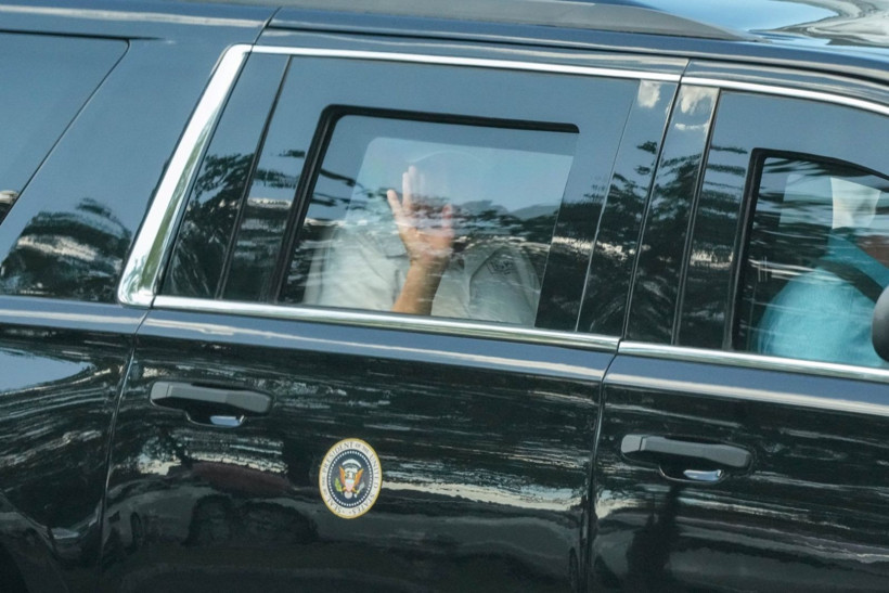 'Kayıp' Trump'tan ilk görüntüler geldi: Oğlu iddialara ateş püskürdü - Resim: 2