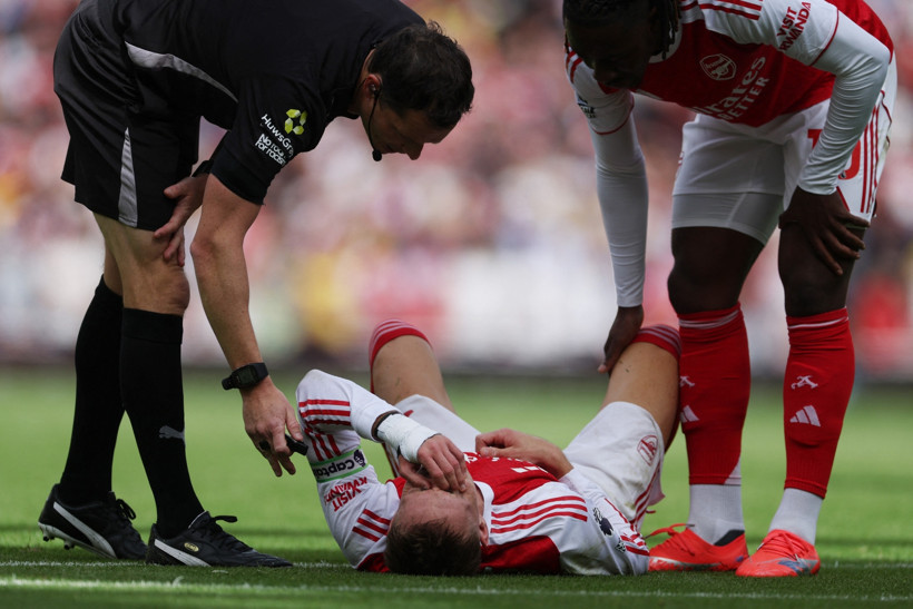 Martin Odegaard yine sakatlandı: Bu kez takım arkadaşı! - Resim : 1