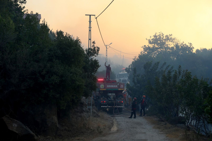 Alanya'da yangın yerleşim yerlerine ulaştı - Resim: 22