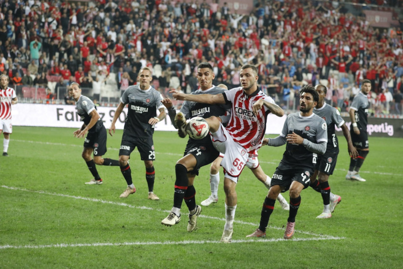 Gol düellosunda zafer Samsunspor'un: Karagümrük yine kaybetti - Resim : 1