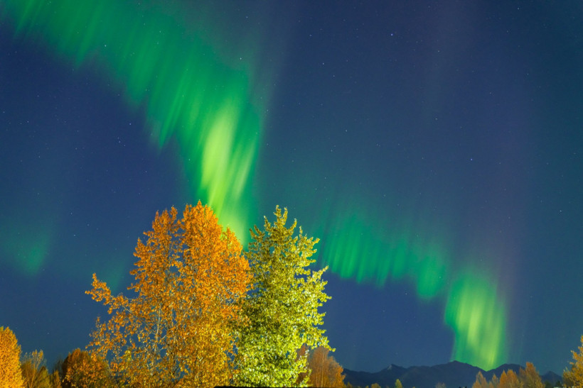 Kuzey ışıkları göz kamaştırdı - Resim : 1