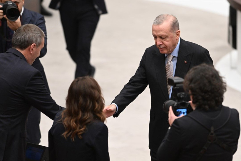 Meclis'teki resepsiyondan çarpıcı kareler - Resim: 99