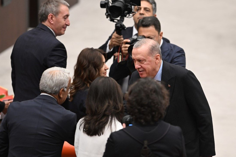 Meclis'teki resepsiyondan çarpıcı kareler - Resim: 102