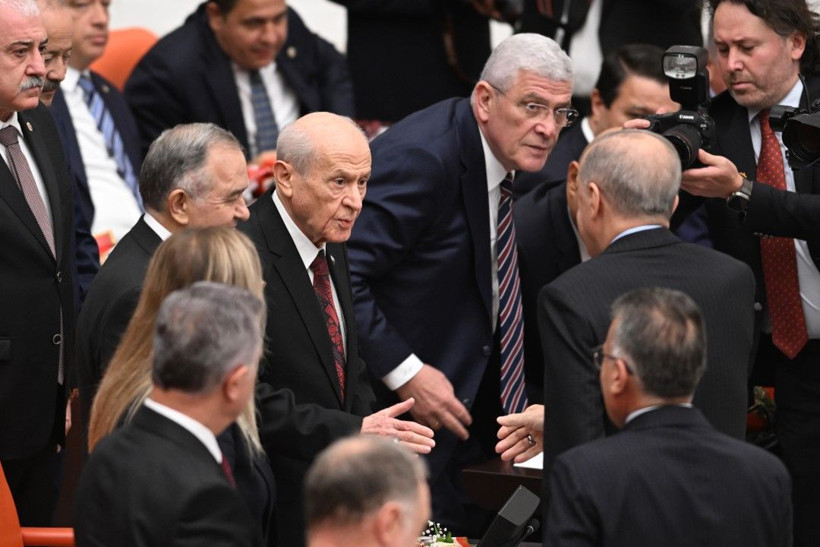 Meclis'teki resepsiyondan çarpıcı kareler - Resim: 103