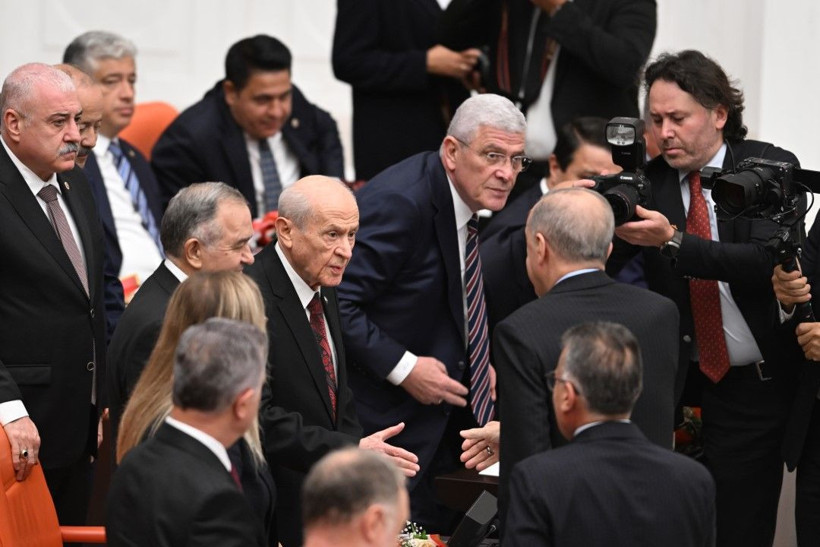 Meclis'teki resepsiyondan çarpıcı kareler - Resim: 104