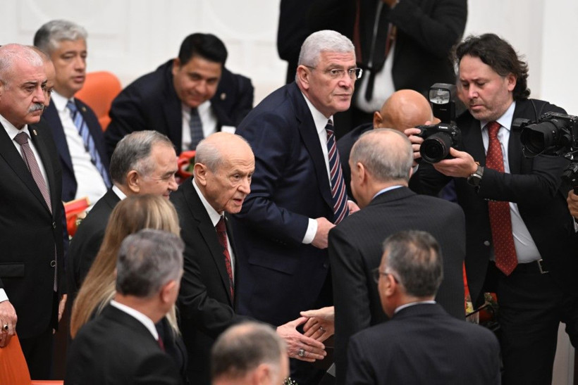 Meclis'teki resepsiyondan çarpıcı kareler - Resim: 105