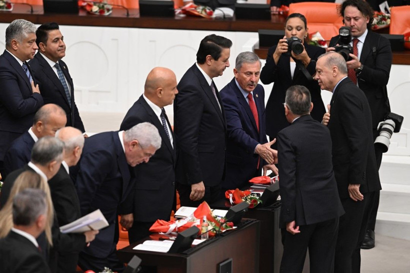 Meclis'teki resepsiyondan çarpıcı kareler - Resim: 108