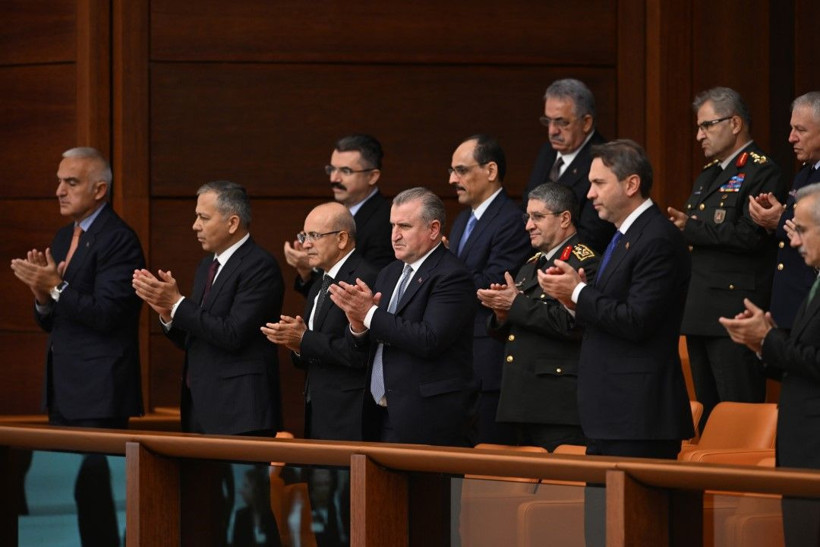 Meclis'teki resepsiyondan çarpıcı kareler - Resim: 109