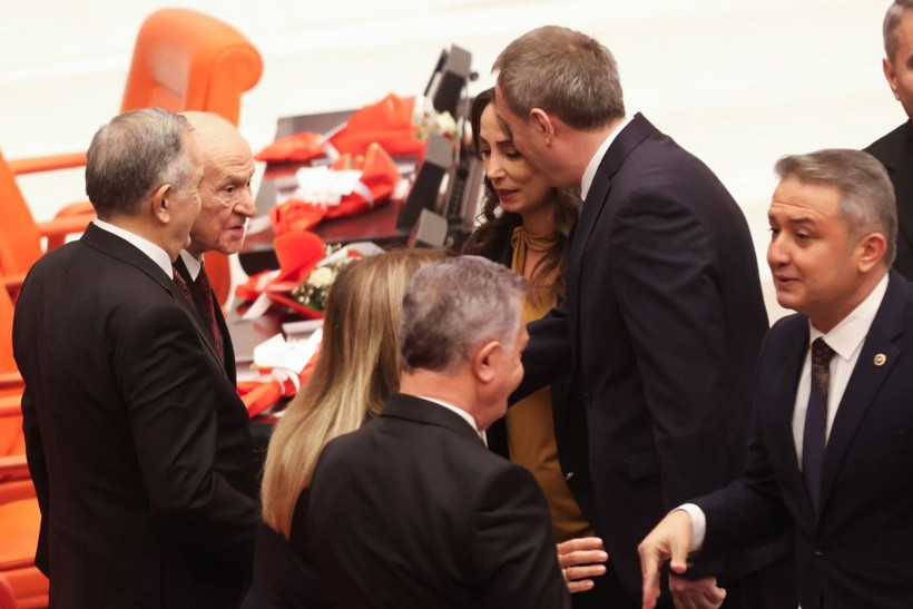 Meclis'teki resepsiyondan çarpıcı kareler - Resim: 112