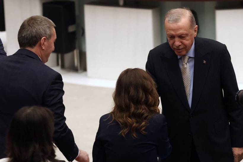 Meclis'teki resepsiyondan çarpıcı kareler - Resim: 113