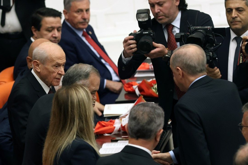 Meclis'teki resepsiyondan çarpıcı kareler - Resim: 116