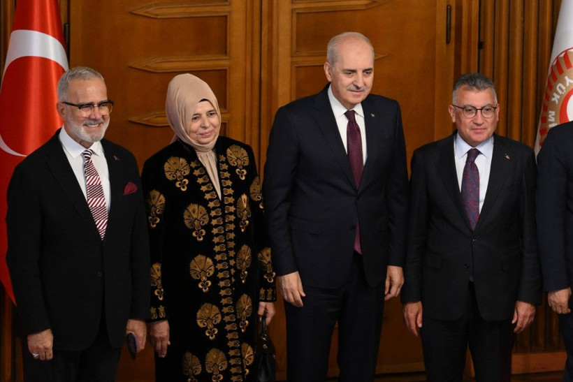 Meclis'teki resepsiyondan çarpıcı kareler - Resim: 2