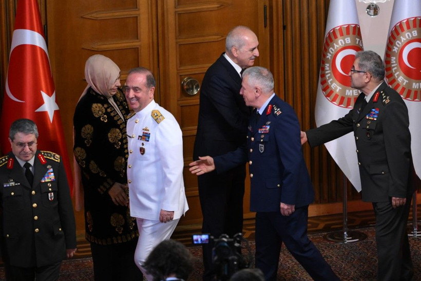 Meclis'teki resepsiyondan çarpıcı kareler - Resim: 5