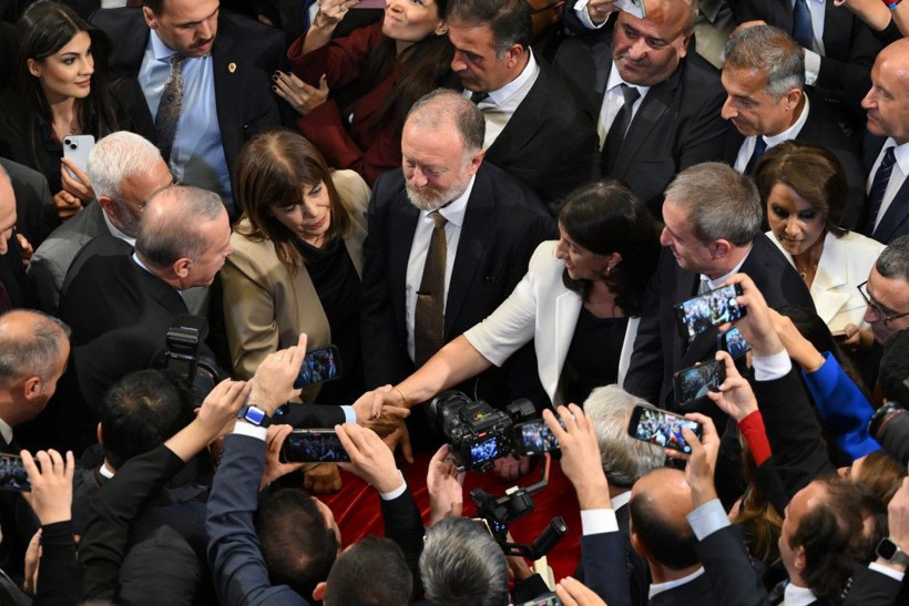 Meclis'teki resepsiyondan çarpıcı kareler - Resim: 9