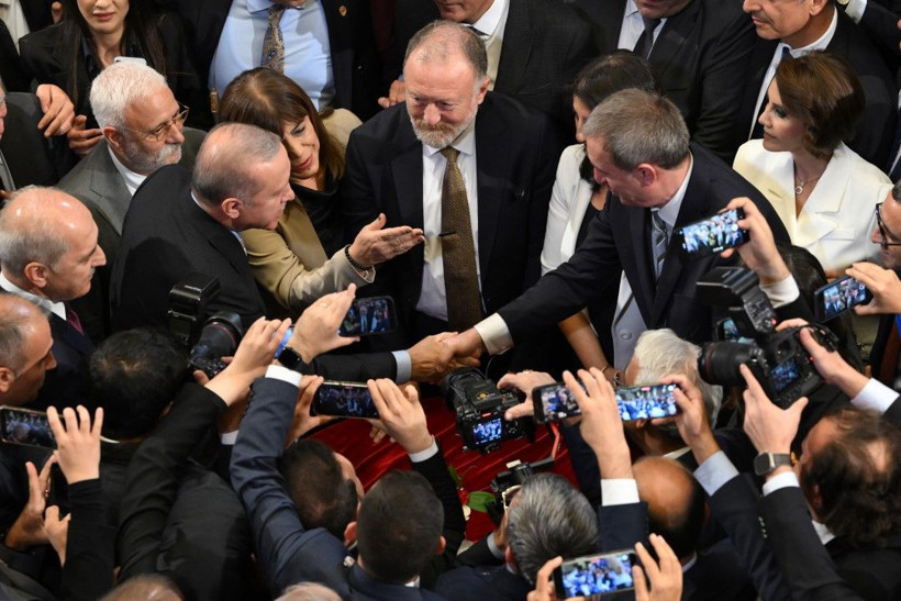 Meclis'teki resepsiyondan çarpıcı kareler - Resim: 10