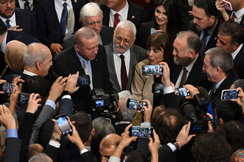 Meclis'teki resepsiyondan çarpıcı kareler - Resim: 12