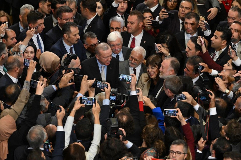 Meclis'teki resepsiyondan çarpıcı kareler - Resim: 14