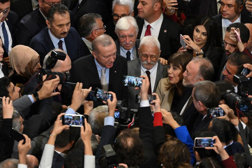 Meclis'teki resepsiyondan çarpıcı kareler - Resim: 15