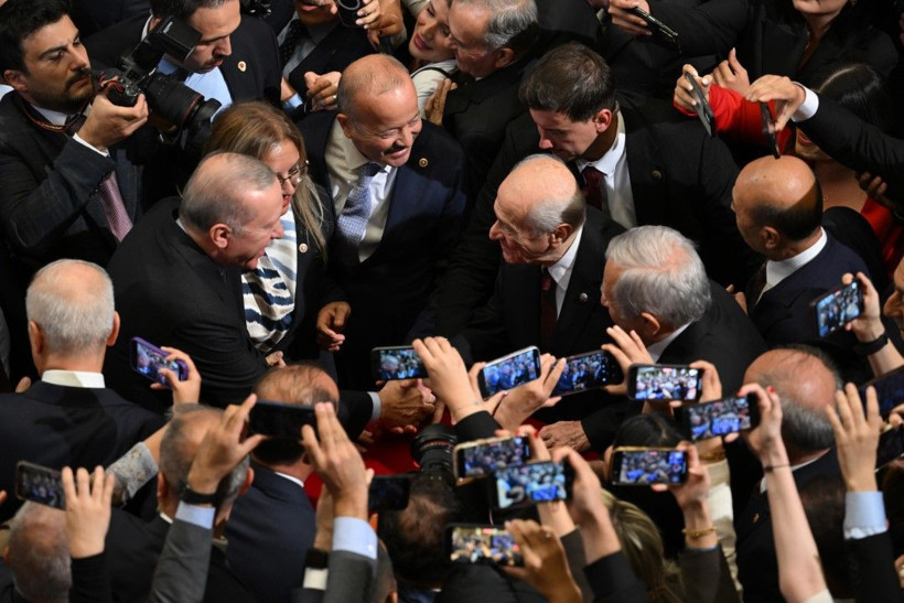 Meclis'teki resepsiyondan çarpıcı kareler - Resim: 18