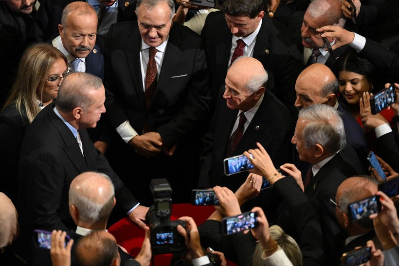 Meclis'teki resepsiyondan çarpıcı kareler - Resim: 20