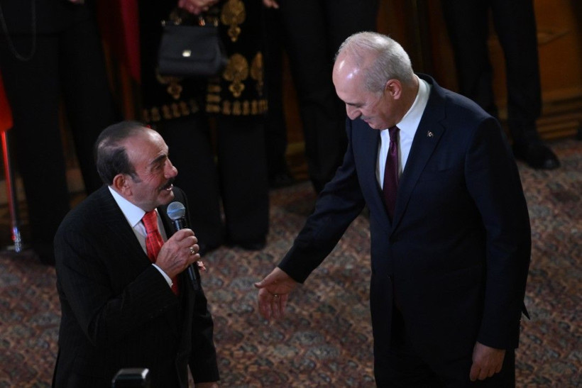 Meclis'teki resepsiyondan çarpıcı kareler - Resim: 23