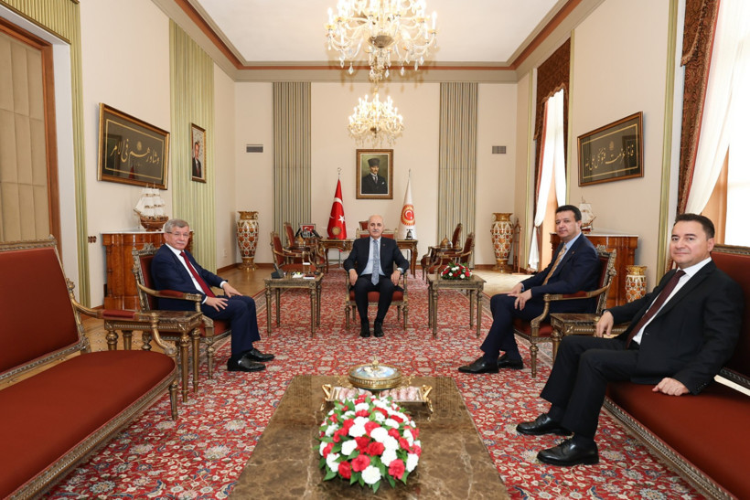 Numan Kurtulmuş'la görüşen üç liderden açıklama - Resim : 1
