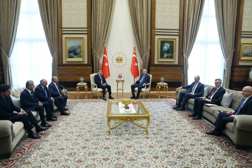Erdoğan, Barzani'yi kabul etti - Resim : 1