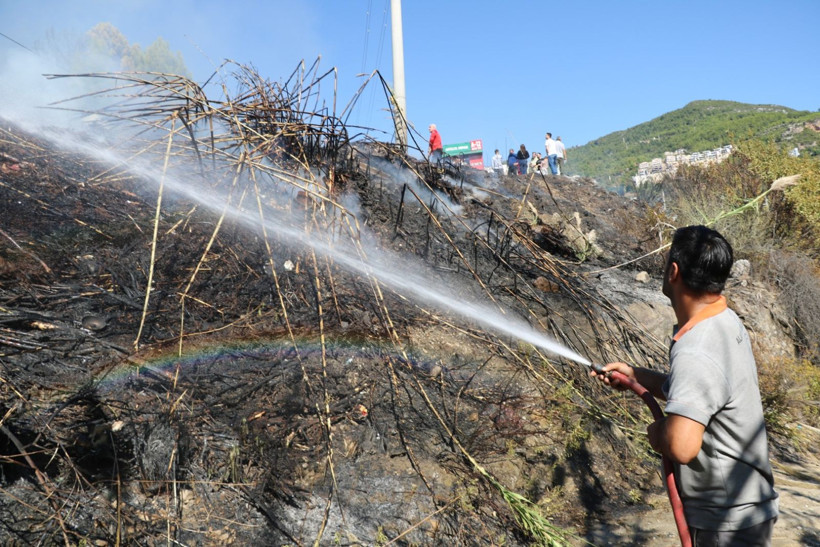 Alevler villalara dayandı - Resim: 10