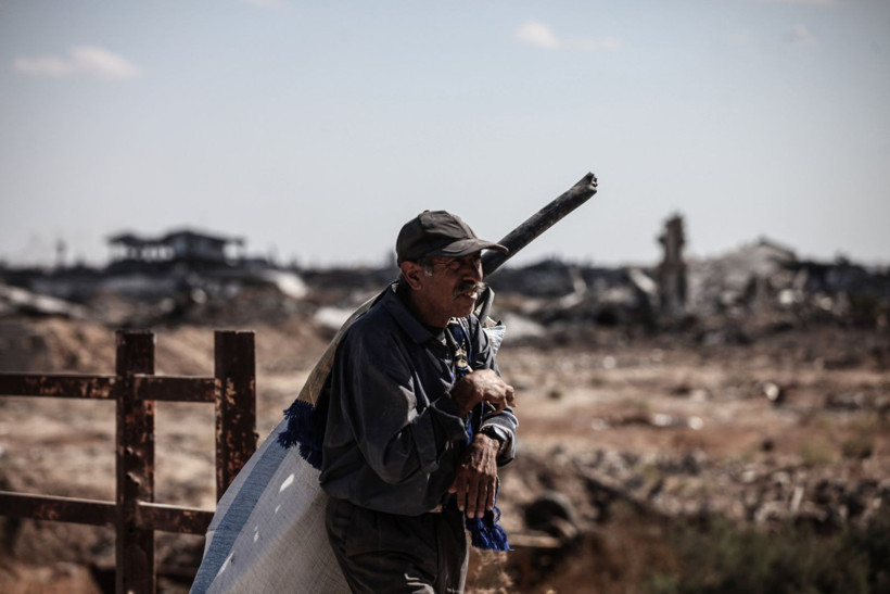Ateşkesin ardından evlerine döndüler, yıkımla karşılaştılar - Resim: 18