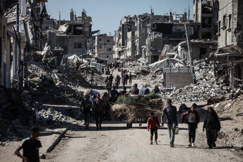 Ateşkesin ardından evlerine döndüler, yıkımla karşılaştılar - Resim: 19