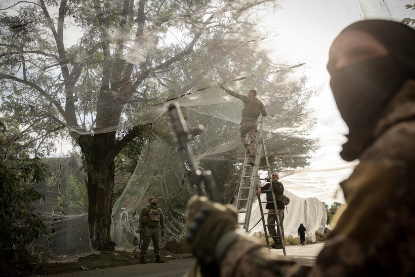 Ukrayna'dan SİHA saldırılarına karşı ağlı önlem - Resim : 2