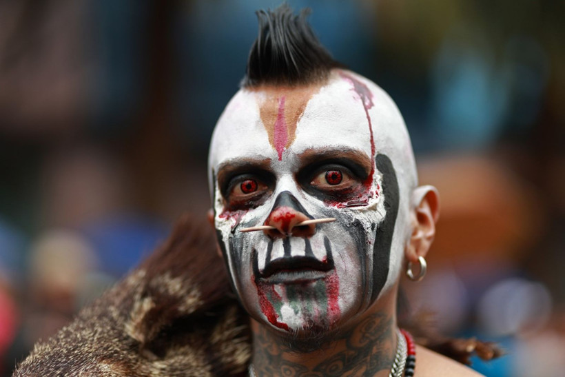 Meksika'da 'zombiler' yürüyüşü - Resim: 1