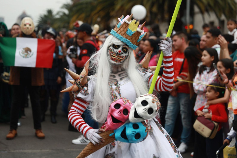 Meksika'da 'zombiler' yürüyüşü - Resim: 4