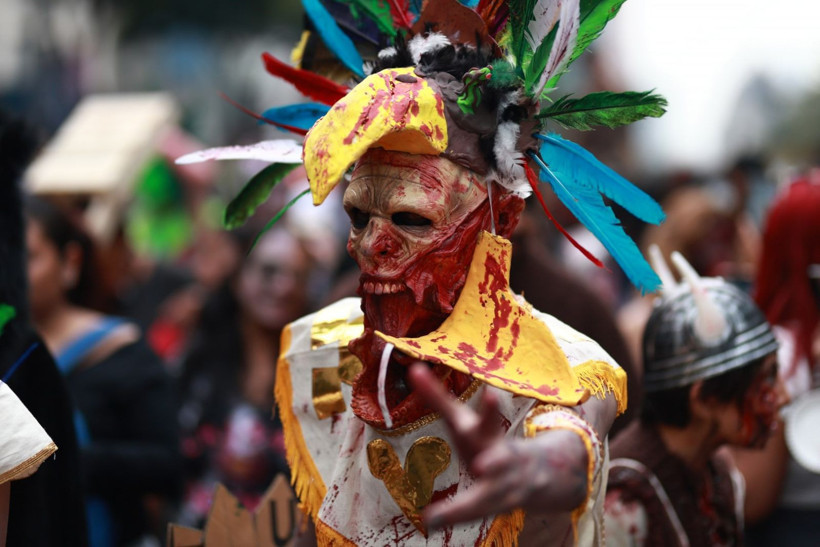 Meksika'da 'zombiler' yürüyüşü - Resim: 12
