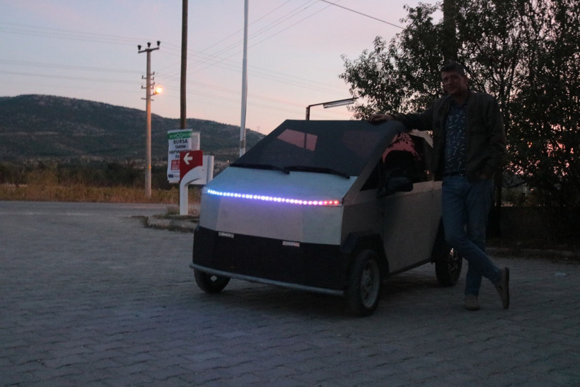 Denizli'de Elon Musk'ın milyonluk Cybertruck’ını 75 bin liraya yaptı - Resim : 2