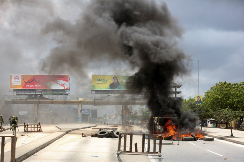 Ana muhalefetin adayları yasaklandı, Tanzanya savaş alanına döndü - Resim : 2