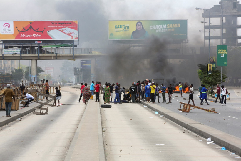 Ana muhalefetin adayları yasaklandı, Tanzanya savaş alanına döndü - Resim : 1