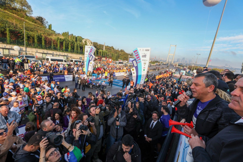 15 kilometre koştu, partililere takıldı - Resim: 3