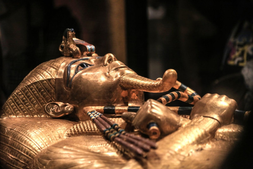 Maskesi de tabutu da altından - Resim: 6