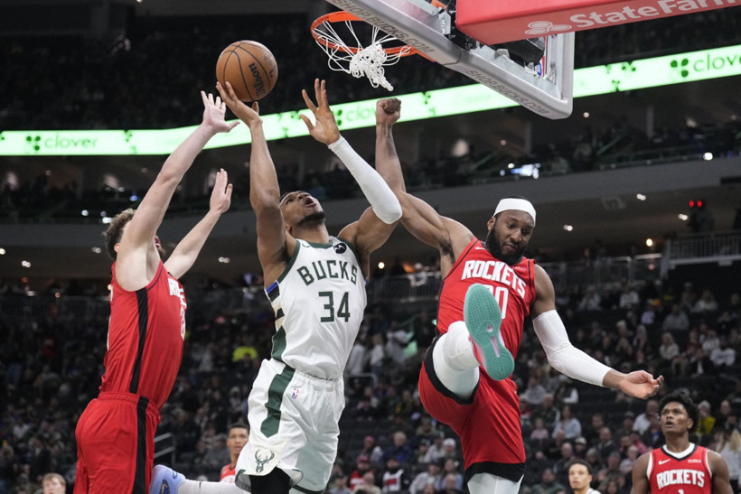 NBA'de Türkiye-Yunanistan maçı rövanşı: Alperen Şengün, Giannis Antetokounmpo ile oyuncak gibi oynadı - Resim : 1