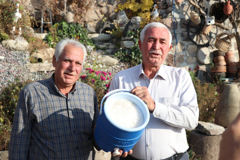 Hasta babaannesi için Erciyes'ten kar getirtti - Resim : 2