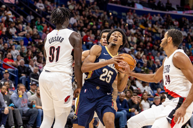 Shaedon Sharpe parladı, Blazers Pelicans karşısında seriyi uzattı - Resim : 1